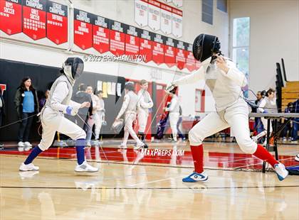 Thumbnail 3 in Harvard-Westlake Fencing Tournament photogallery.