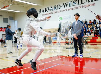 Thumbnail 3 in Harvard-Westlake Fencing Tournament photogallery.