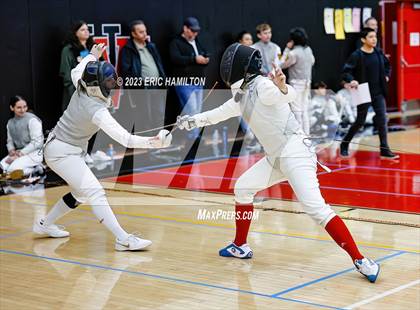 Thumbnail 2 in Harvard-Westlake Fencing Tournament photogallery.