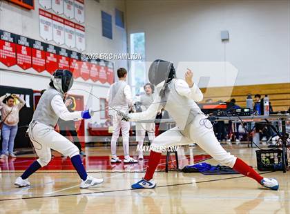 Thumbnail 2 in Harvard-Westlake Fencing Tournament photogallery.