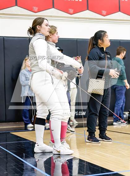 Thumbnail 2 in Harvard-Westlake Fencing Tournament photogallery.