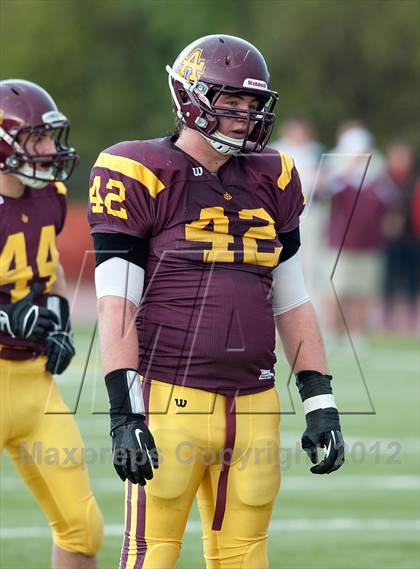 Thumbnail 3 in Loyola Academy vs. Palatine photogallery.