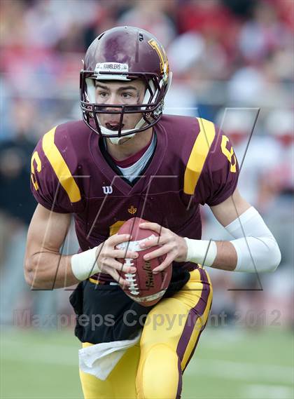 Thumbnail 2 in Loyola Academy vs. Palatine photogallery.