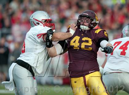 Thumbnail 3 in Loyola Academy vs. Palatine photogallery.