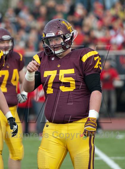 Thumbnail 2 in Loyola Academy vs. Palatine photogallery.