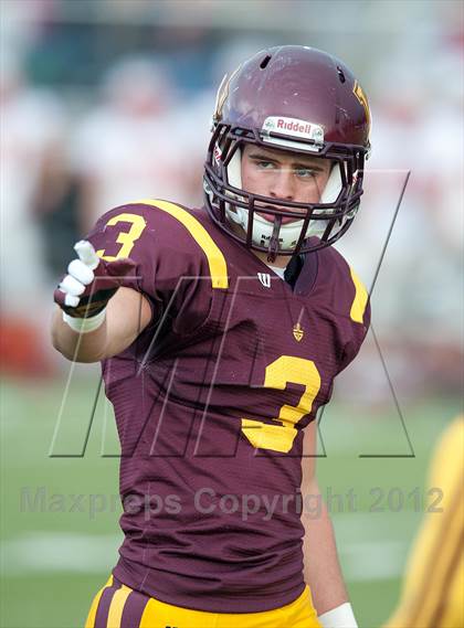 Thumbnail 3 in Loyola Academy vs. Palatine photogallery.