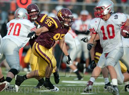 Thumbnail 2 in Loyola Academy vs. Palatine photogallery.