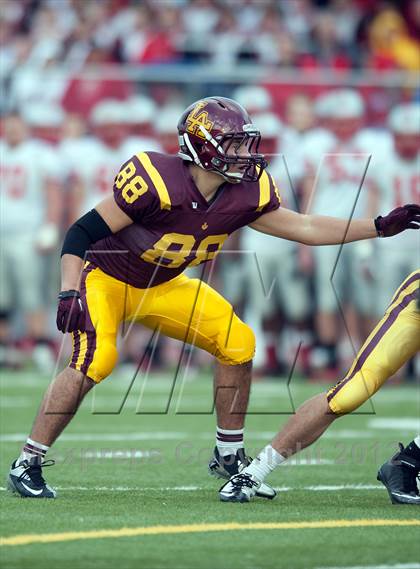 Thumbnail 1 in Loyola Academy vs. Palatine photogallery.