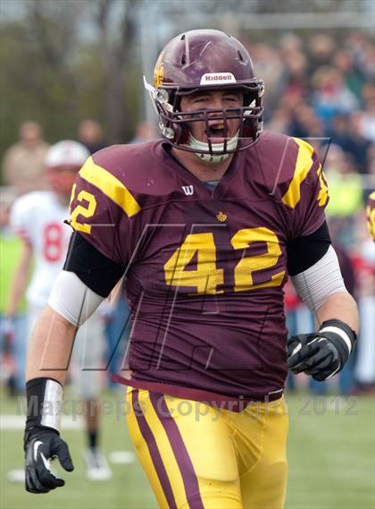 Thumbnail 3 in Loyola Academy vs. Palatine photogallery.