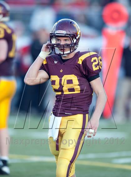 Thumbnail 1 in Loyola Academy vs. Palatine photogallery.