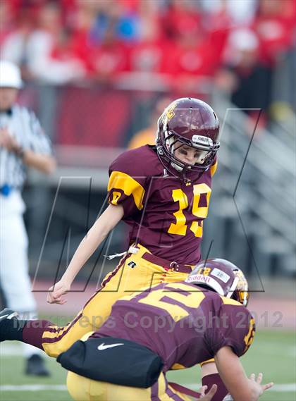 Thumbnail 1 in Loyola Academy vs. Palatine photogallery.