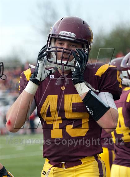 Thumbnail 1 in Loyola Academy vs. Palatine photogallery.