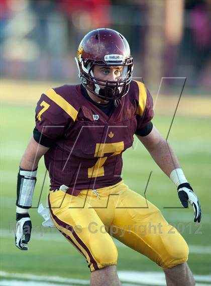Thumbnail 3 in Loyola Academy vs. Palatine photogallery.