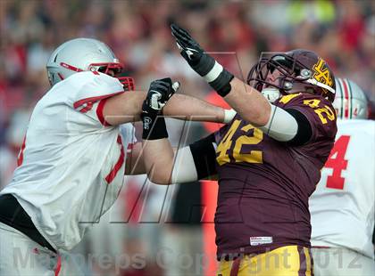 Thumbnail 3 in Loyola Academy vs. Palatine photogallery.