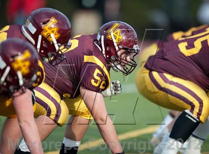 Thumbnail 3 in Loyola Academy vs. Palatine photogallery.