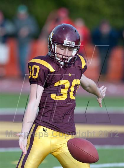 Thumbnail 3 in Loyola Academy vs. Palatine photogallery.
