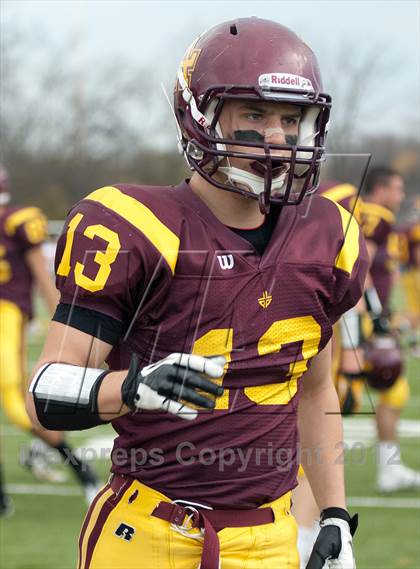 Thumbnail 3 in Loyola Academy vs. Palatine photogallery.