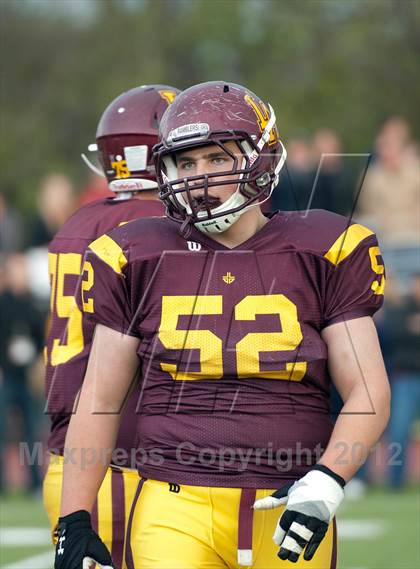 Thumbnail 3 in Loyola Academy vs. Palatine photogallery.