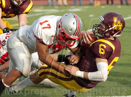 Thumbnail 2 in Loyola Academy vs. Palatine photogallery.
