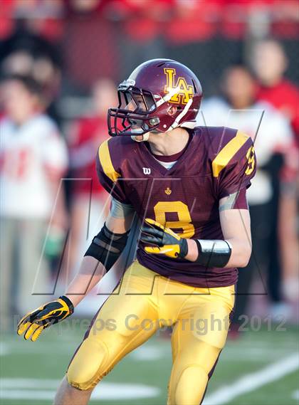 Thumbnail 2 in Loyola Academy vs. Palatine photogallery.