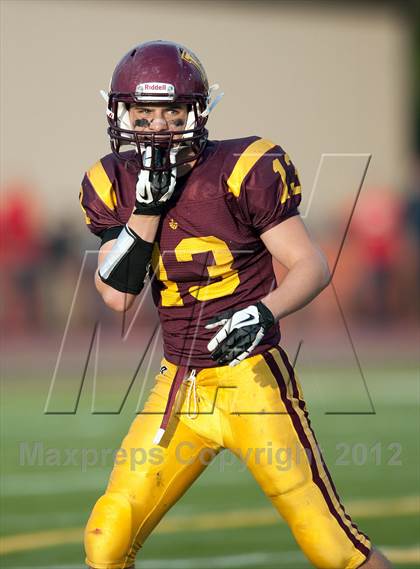 Thumbnail 1 in Loyola Academy vs. Palatine photogallery.