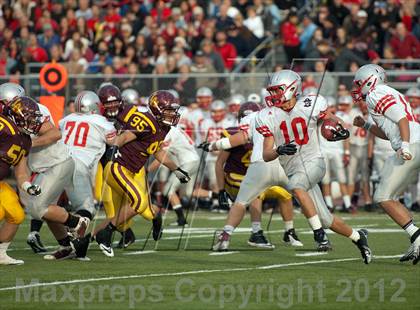 Thumbnail 1 in Loyola Academy vs. Palatine photogallery.