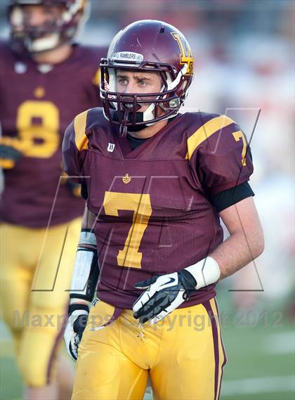 Thumbnail 1 in Loyola Academy vs. Palatine photogallery.