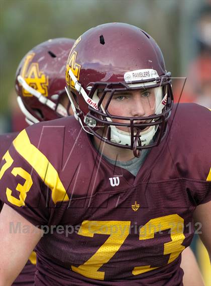 Thumbnail 2 in Loyola Academy vs. Palatine photogallery.