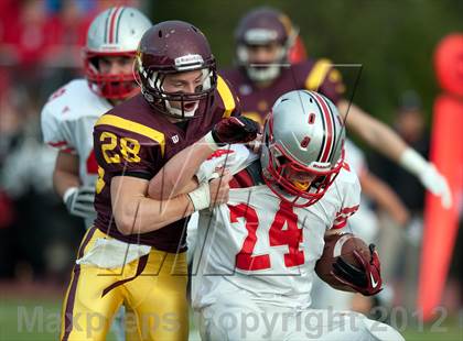 Thumbnail 2 in Loyola Academy vs. Palatine photogallery.