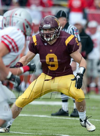 Thumbnail 1 in Loyola Academy vs. Palatine photogallery.