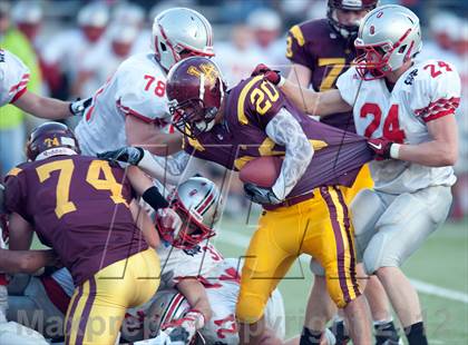 Thumbnail 2 in Loyola Academy vs. Palatine photogallery.