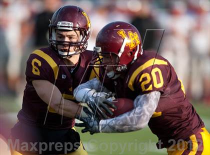 Thumbnail 3 in Loyola Academy vs. Palatine photogallery.