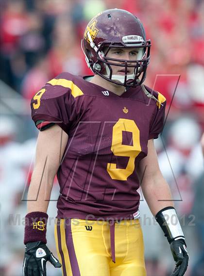 Thumbnail 2 in Loyola Academy vs. Palatine photogallery.