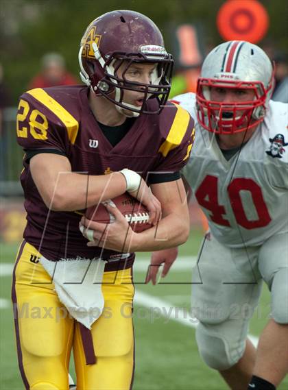 Thumbnail 1 in Loyola Academy vs. Palatine photogallery.