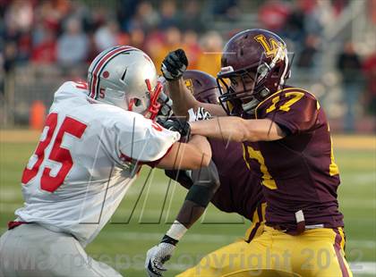 Thumbnail 2 in Loyola Academy vs. Palatine photogallery.