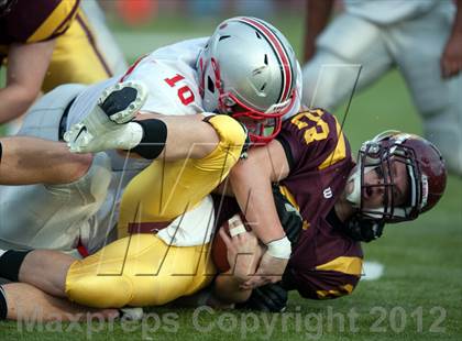 Thumbnail 3 in Loyola Academy vs. Palatine photogallery.