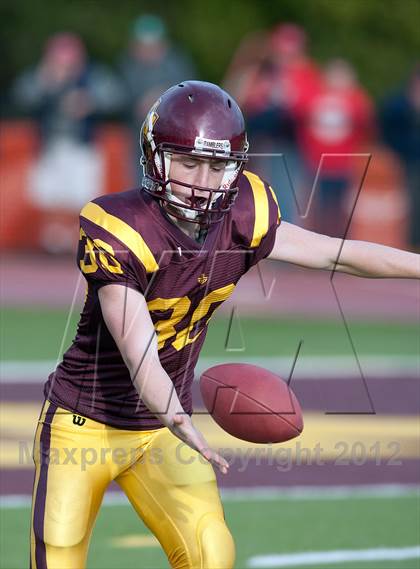 Thumbnail 1 in Loyola Academy vs. Palatine photogallery.