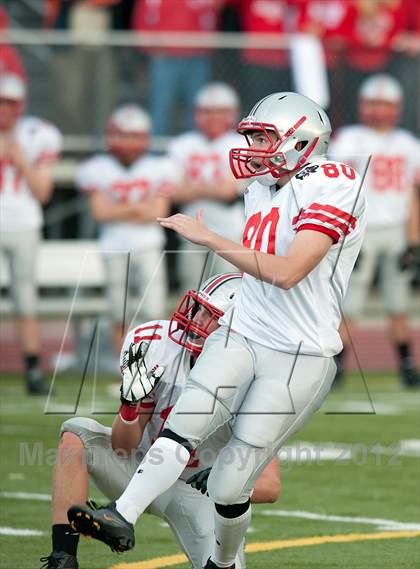 Thumbnail 3 in Loyola Academy vs. Palatine photogallery.