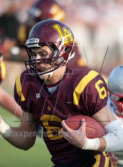 Thumbnail 3 in Loyola Academy vs. Palatine photogallery.