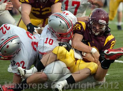 Thumbnail 2 in Loyola Academy vs. Palatine photogallery.