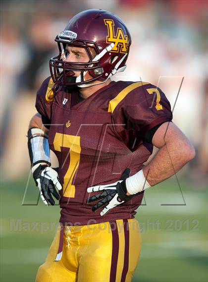Thumbnail 2 in Loyola Academy vs. Palatine photogallery.