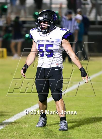 Thumbnail 2 in Yuma Catholic vs. Northwest Christian (AIA D4 Playoff) photogallery.
