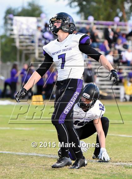 Thumbnail 3 in Yuma Catholic vs. Northwest Christian (AIA D4 Playoff) photogallery.