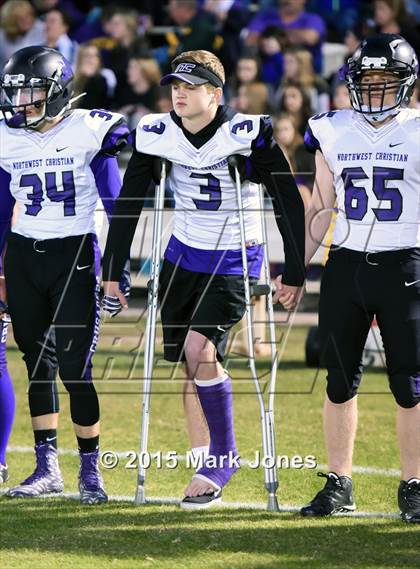 Thumbnail 1 in Yuma Catholic vs. Northwest Christian (AIA D4 Playoff) photogallery.
