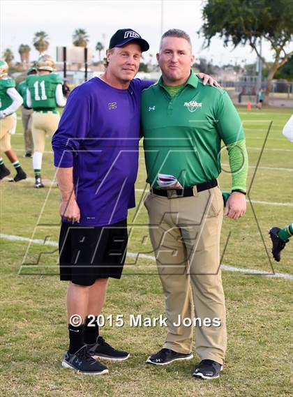 Thumbnail 3 in Yuma Catholic vs. Northwest Christian (AIA D4 Playoff) photogallery.