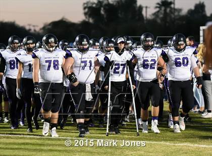 Thumbnail 3 in Yuma Catholic vs. Northwest Christian (AIA D4 Playoff) photogallery.