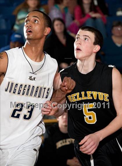 Thumbnail 3 in Bellevue vs. Lloyd Memorial (Touchtone All A Classic) photogallery.