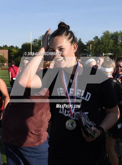 Thumbnail 2 in Rush-Henrietta vs. Penfield (Girls Sectional Final)  photogallery.