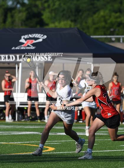 Thumbnail 3 in Rush-Henrietta vs. Penfield (Girls Sectional Final)  photogallery.