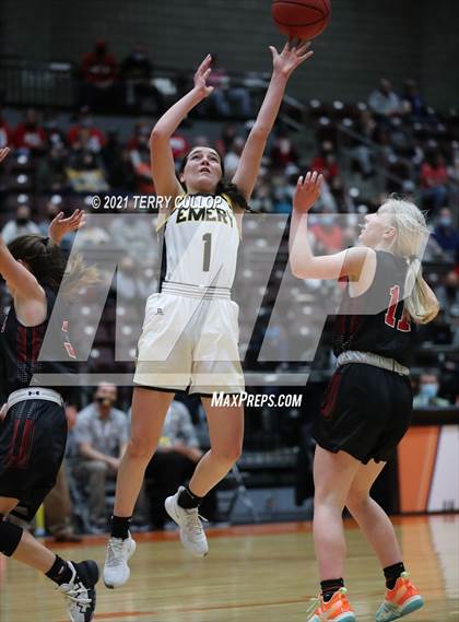 Thumbnail 3 in Grantsville vs. Emery (UHSAA 3A Semifinal) photogallery.